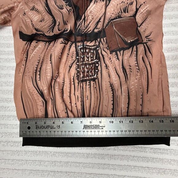 Yoda Star Wars Kids Hoodie Sweatshirt XL Full-Zip The Mandalorian Character Mask - Picture 9 of 9